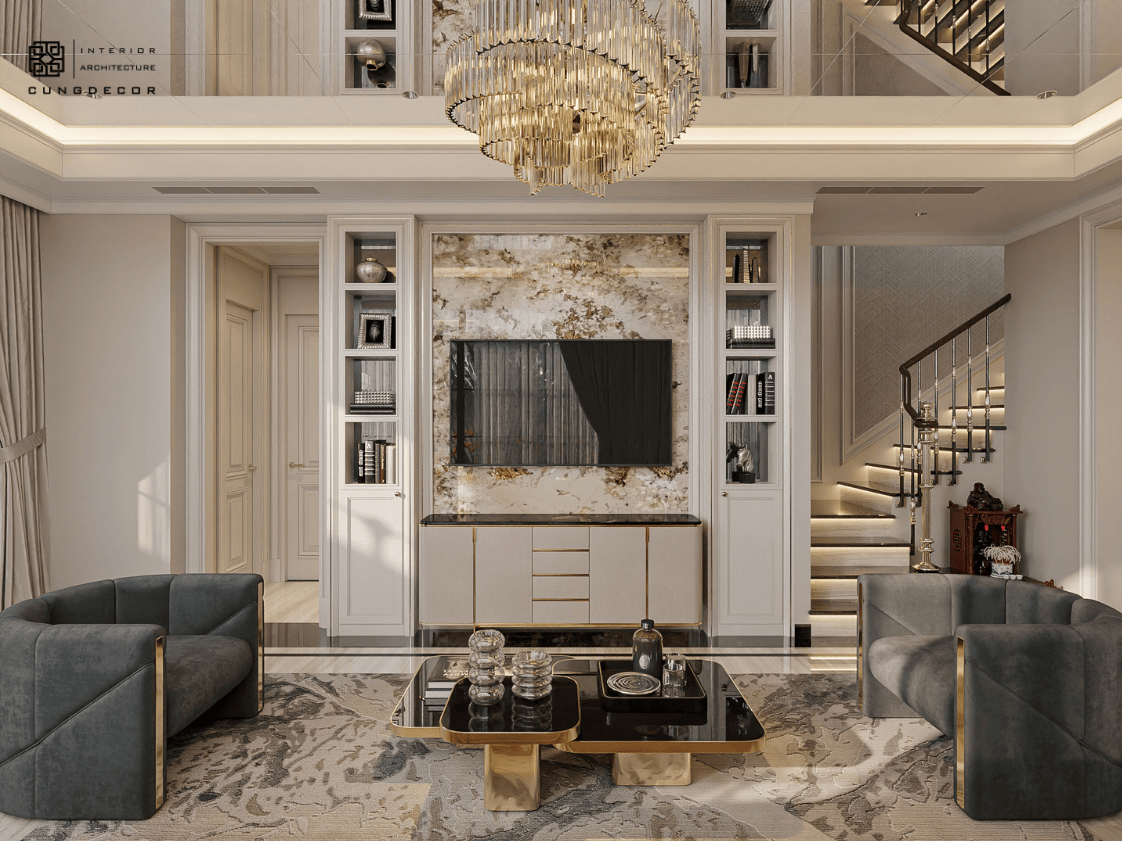 Nhà phố Tân cổ điển